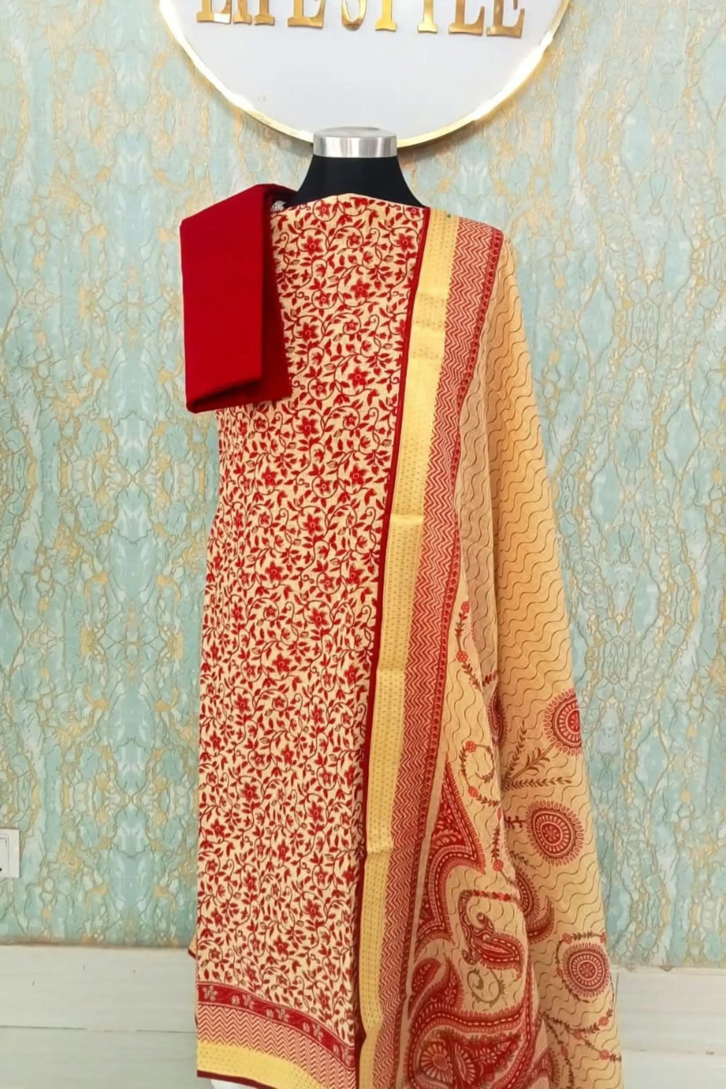 Classic Crimson Heritage Three Piece